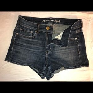 American Eagle High Rise Denim Shorts
